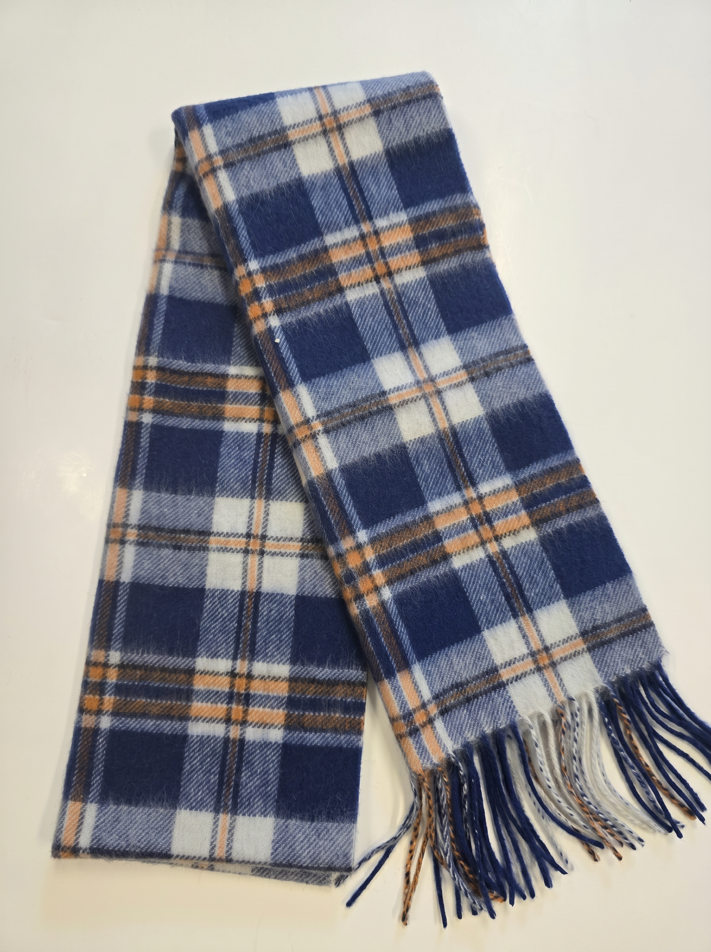 Harbour Flame Lambswool Scarf