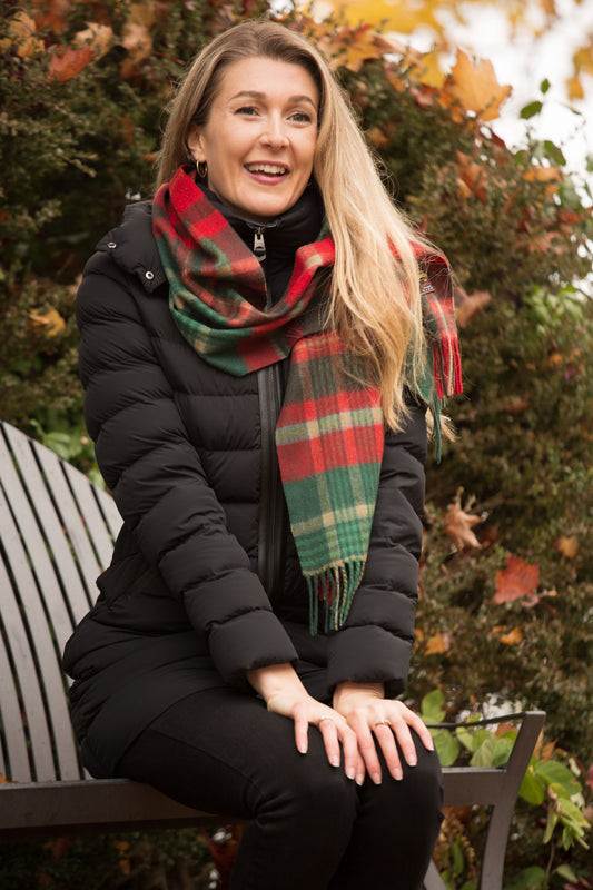 New Brunswick Lambswool Tartan Scarf