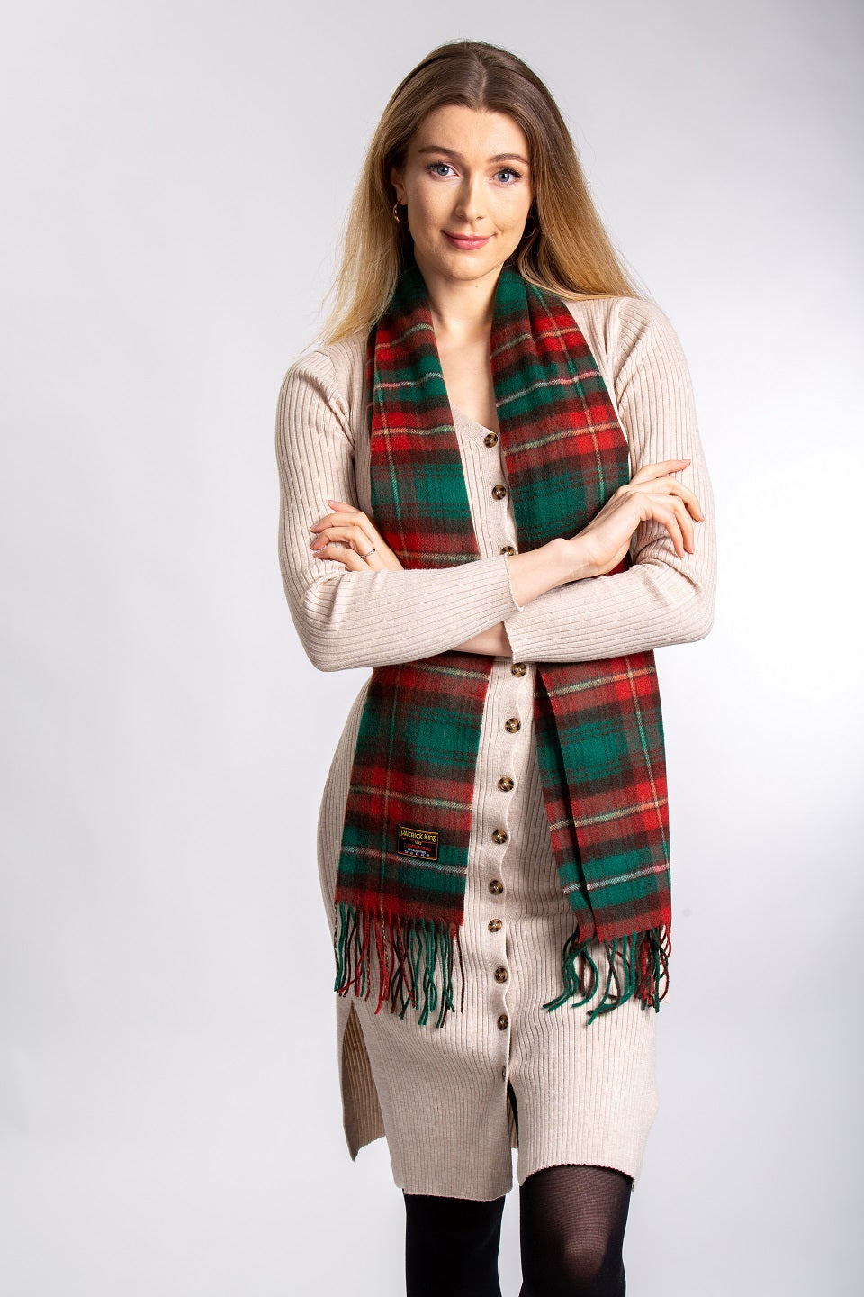Prince Edward Island Lambswool Tartan Scarf