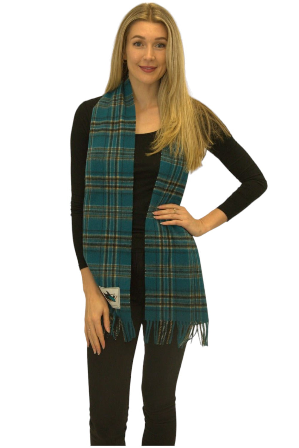 San Jose Sharks Extra Long Lambswool Scarf