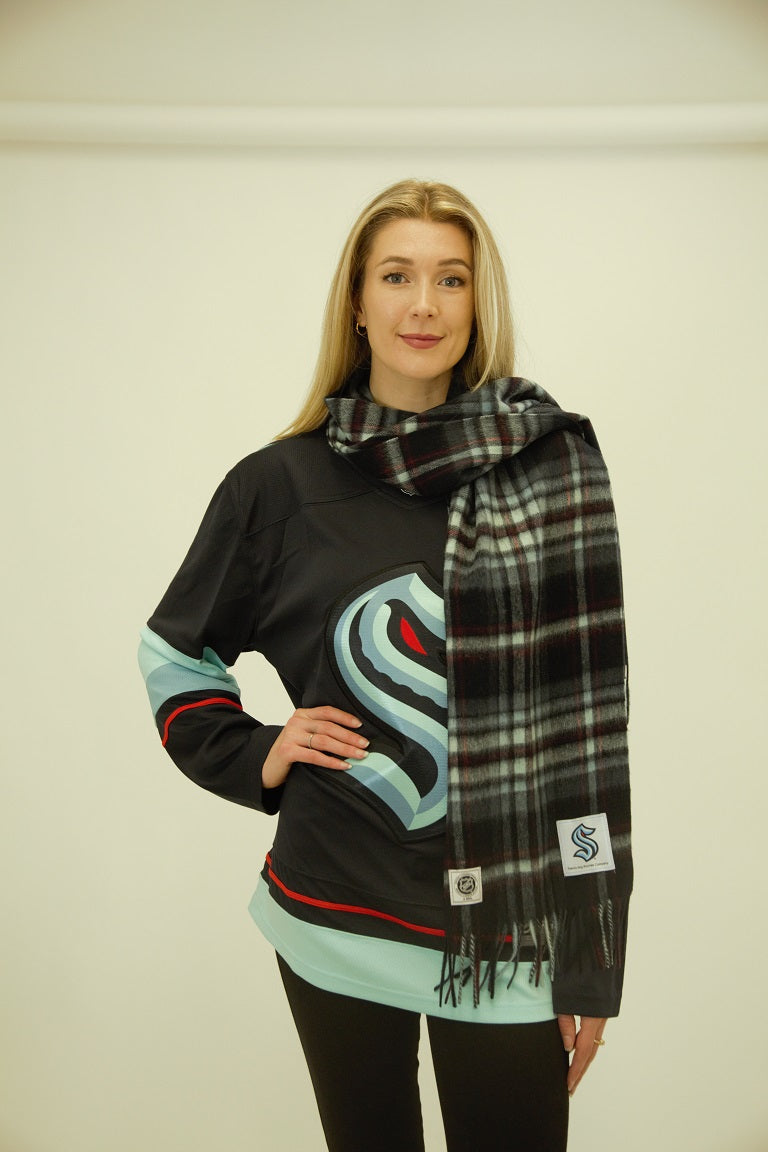 Seattle Kraken Extra Long Lambswool Scarf
