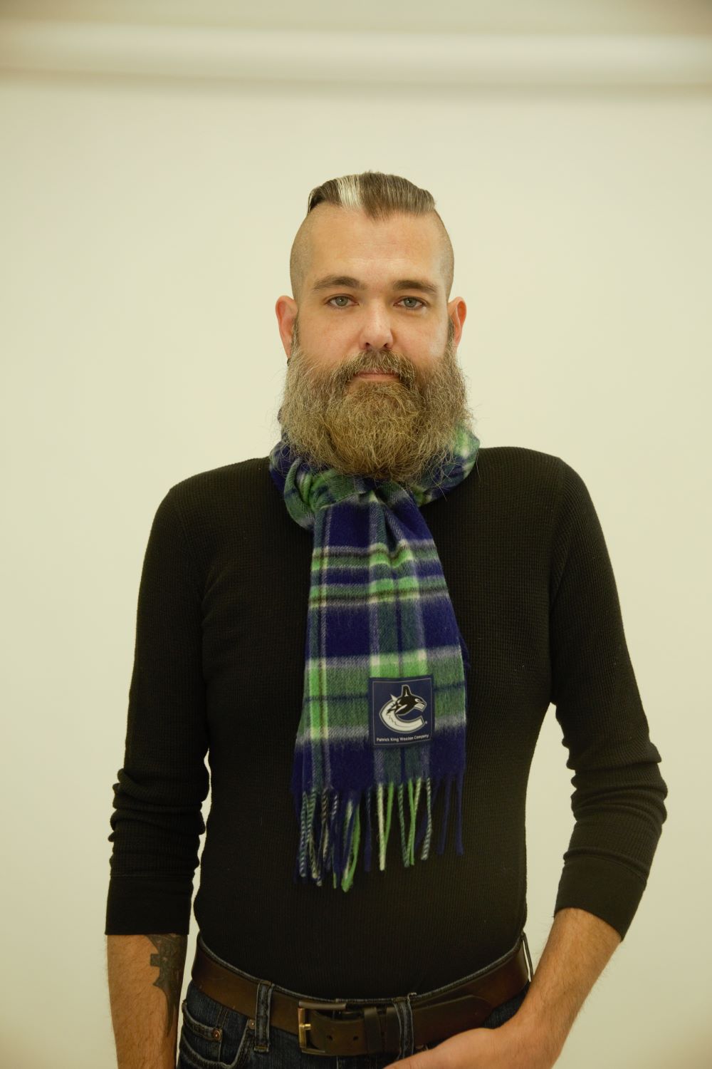 Vancouver Canucks Extra Long Lambswool Scarf