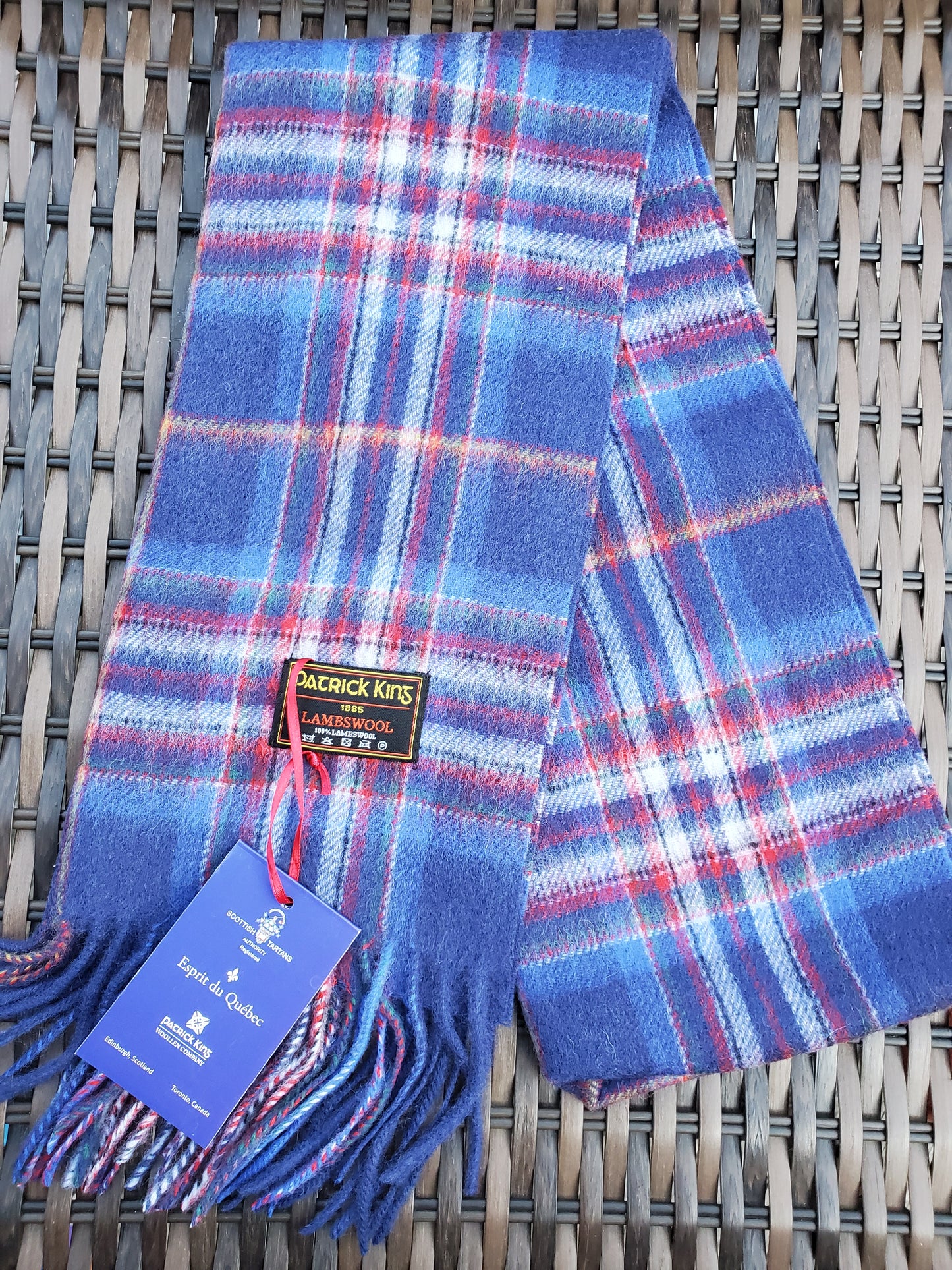 Lambswool Tartan Scarf