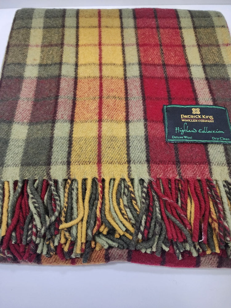 Autumn Buchanan Merino Wool Blanket