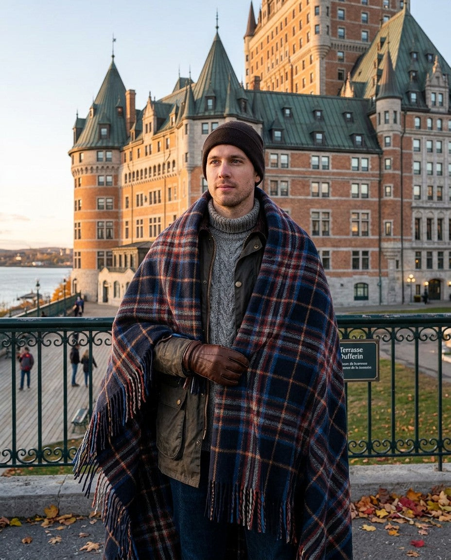 ラグ・カーペット Creek Angler's Device / Wool Blanket Esprit du Québec Deluxe Wool Blanket – Patrick King Woollen Company