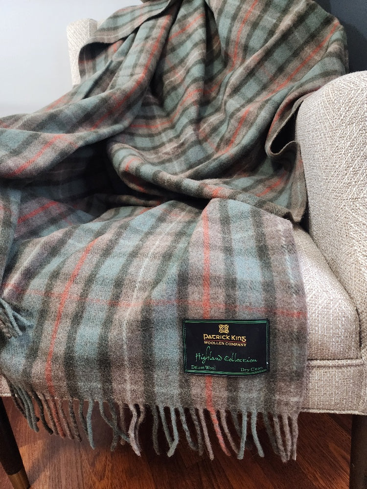 Merino Wool Tartan Blankets