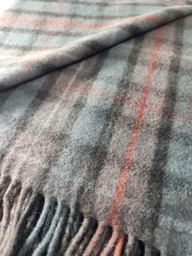 Fraser Hunting Ancient Wool Knee Blanket