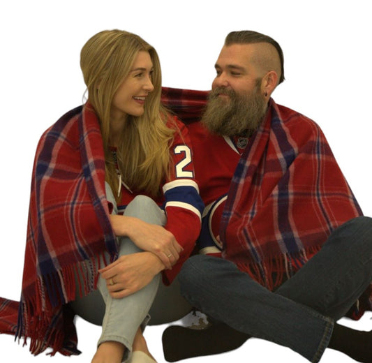 Montreal Canadiens Wool Blanket
