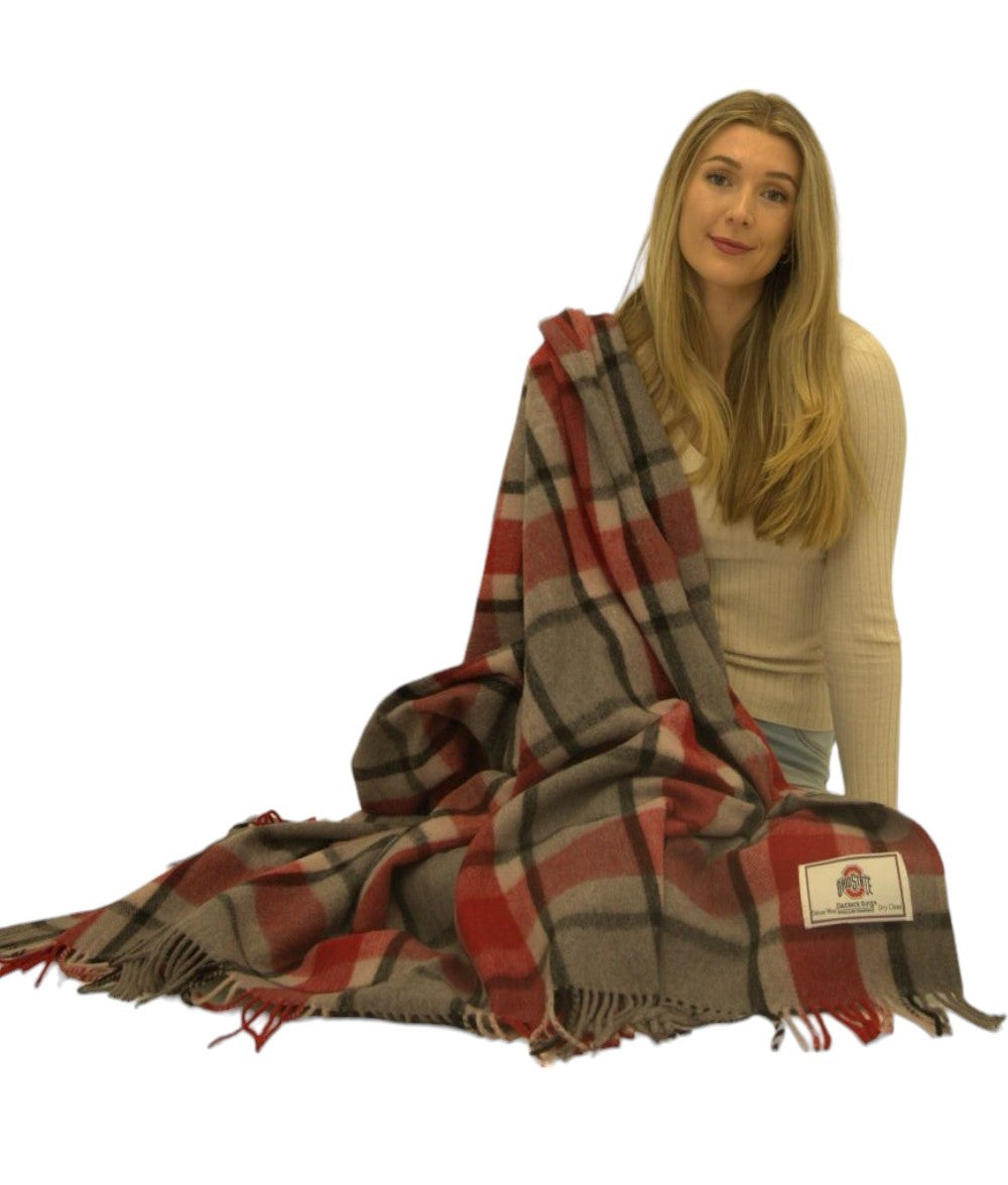 Ohio State University Deluxe Blanket