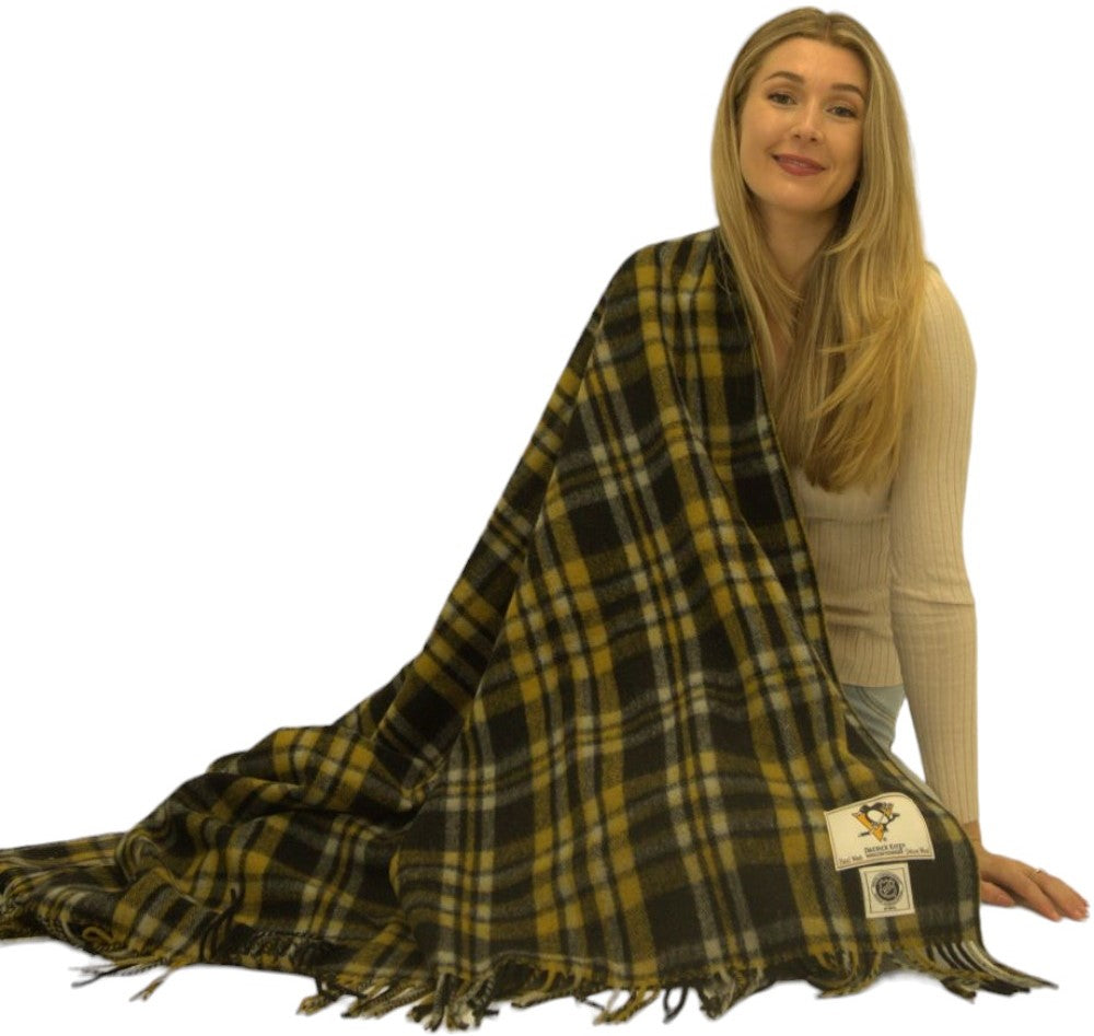 Pittsburgh Penguins Wool Blanket