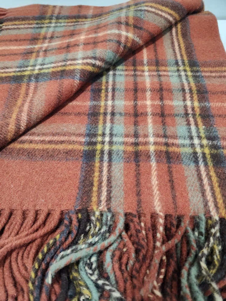 Royal Stewart Antique Deluxe Wool Blanket