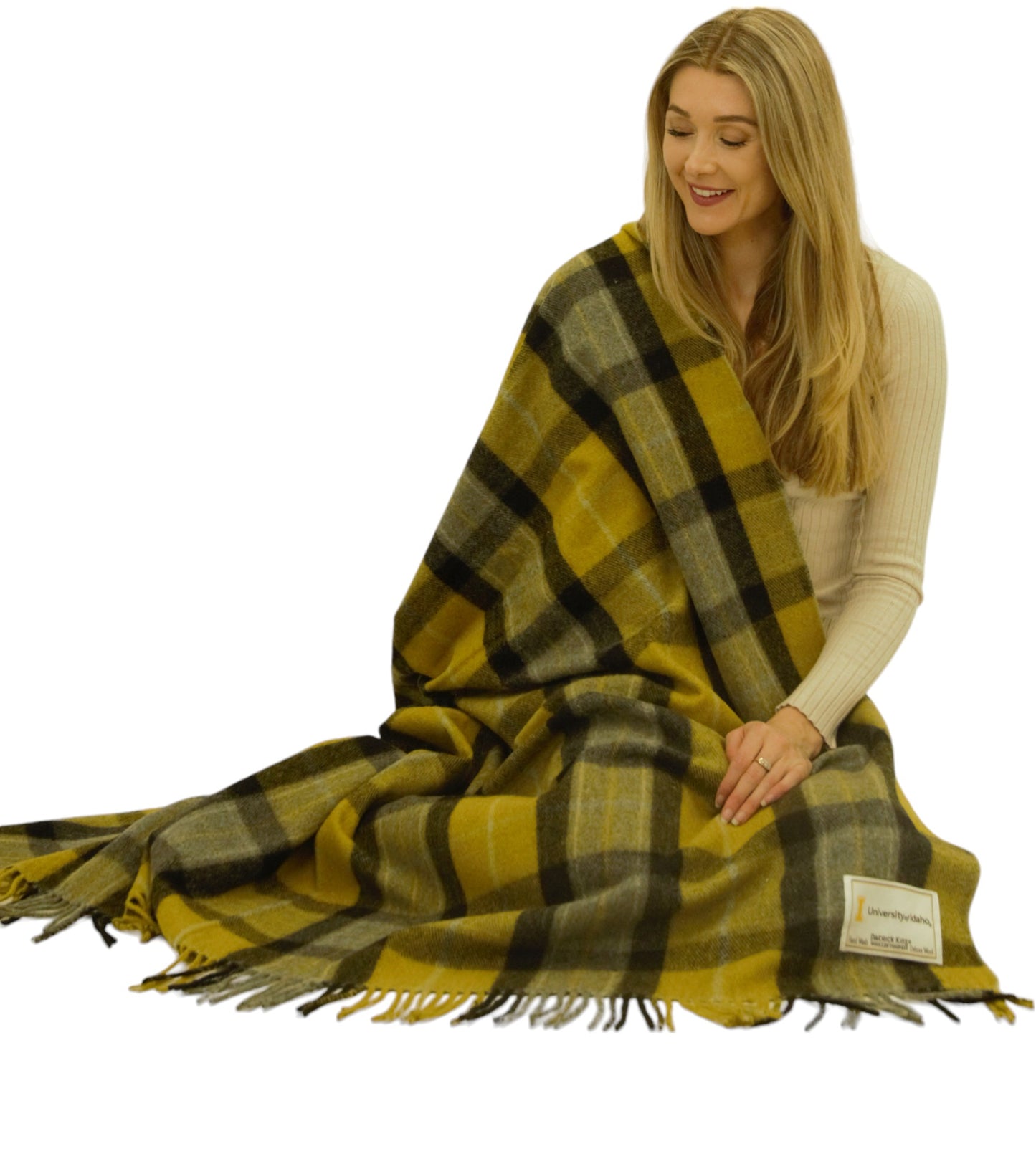 University of Idaho Deluxe Wool Blanket