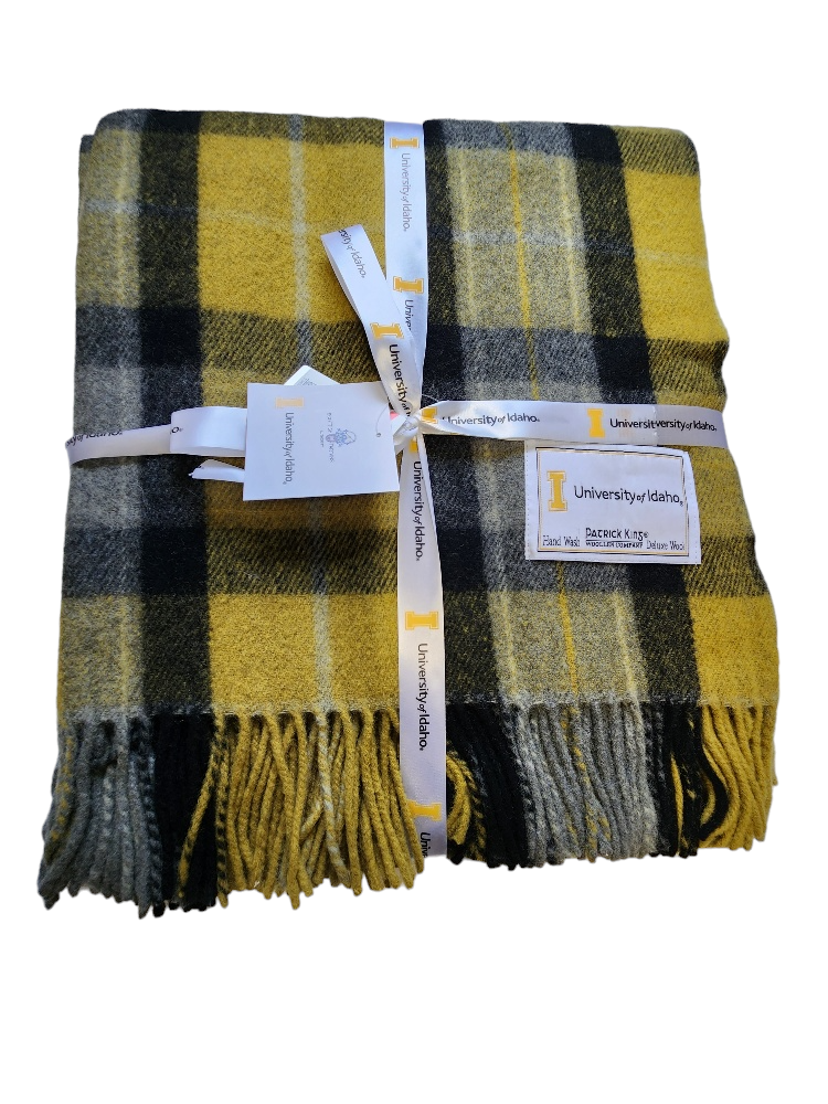University of Idaho Deluxe Wool Blanket