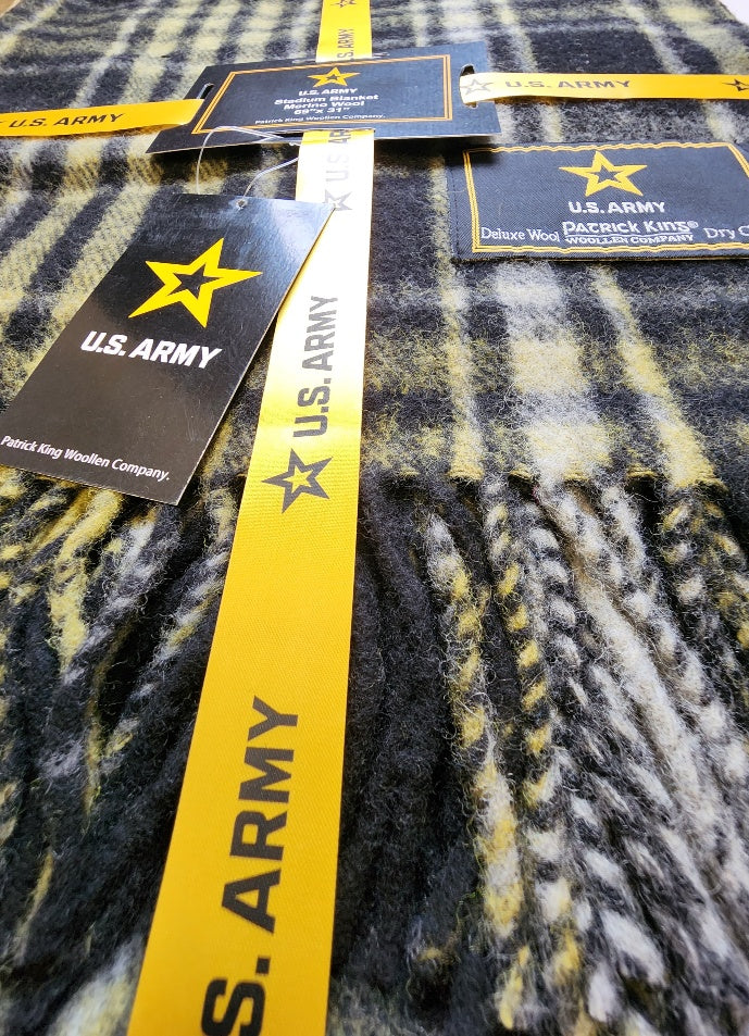 US Army Deluxe Wool Stadium Blanket