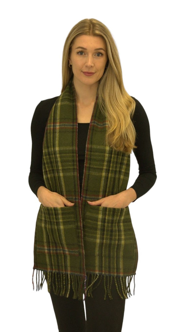 US Army Emblem Deluxe Wool Pocket Scarf