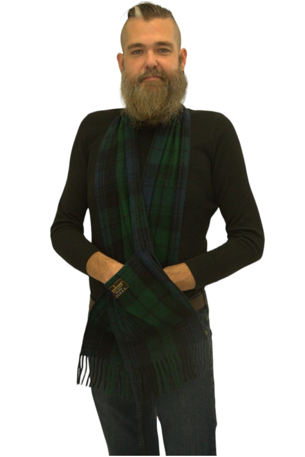 Tartan Wool Pocket Scarves