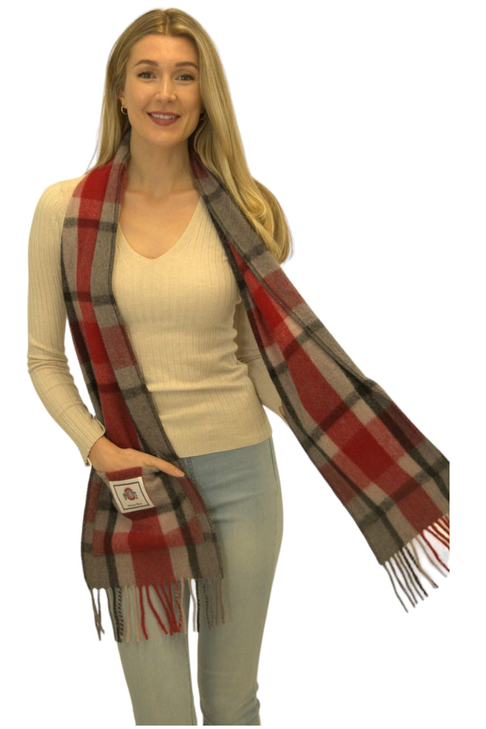 Ohio State University Pocket Scarf