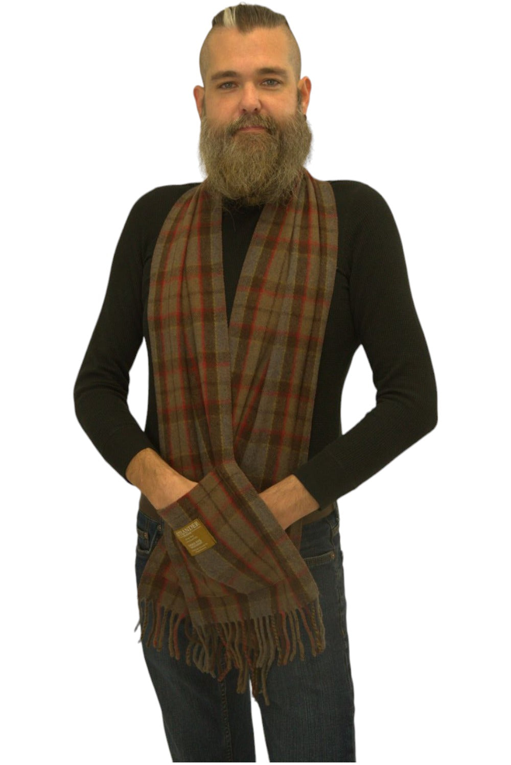 Outlander Merino Wool Pocket Scarf