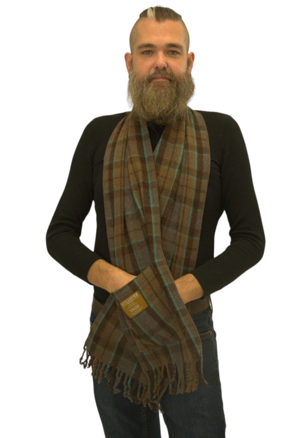 Outlander Merino Wool Pocket Scarf