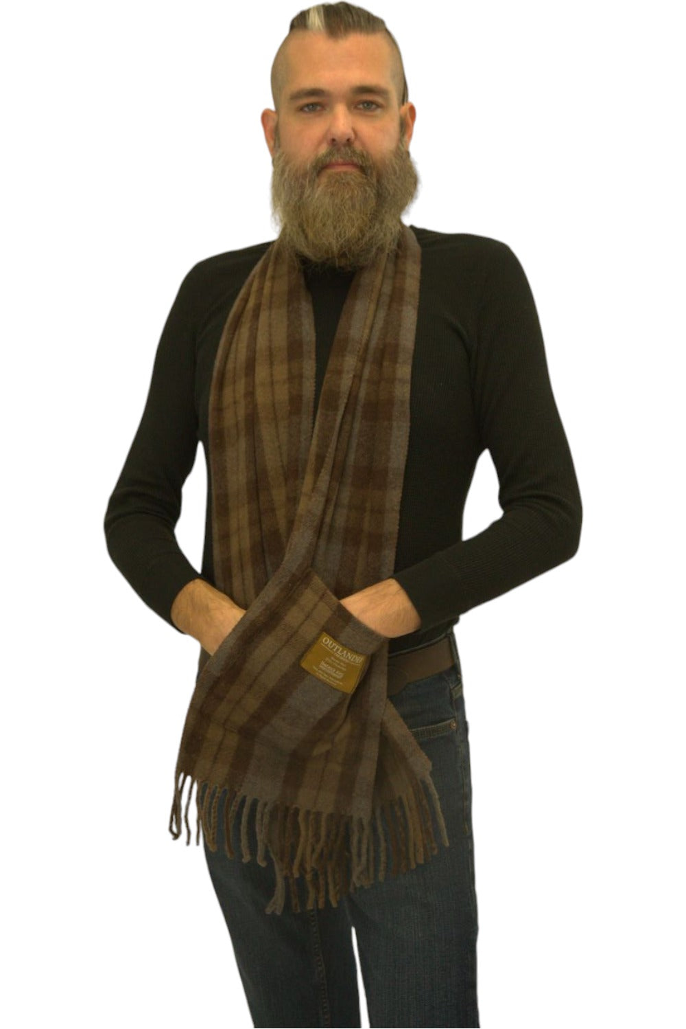 Outlander Merino Wool Pocket Scarf