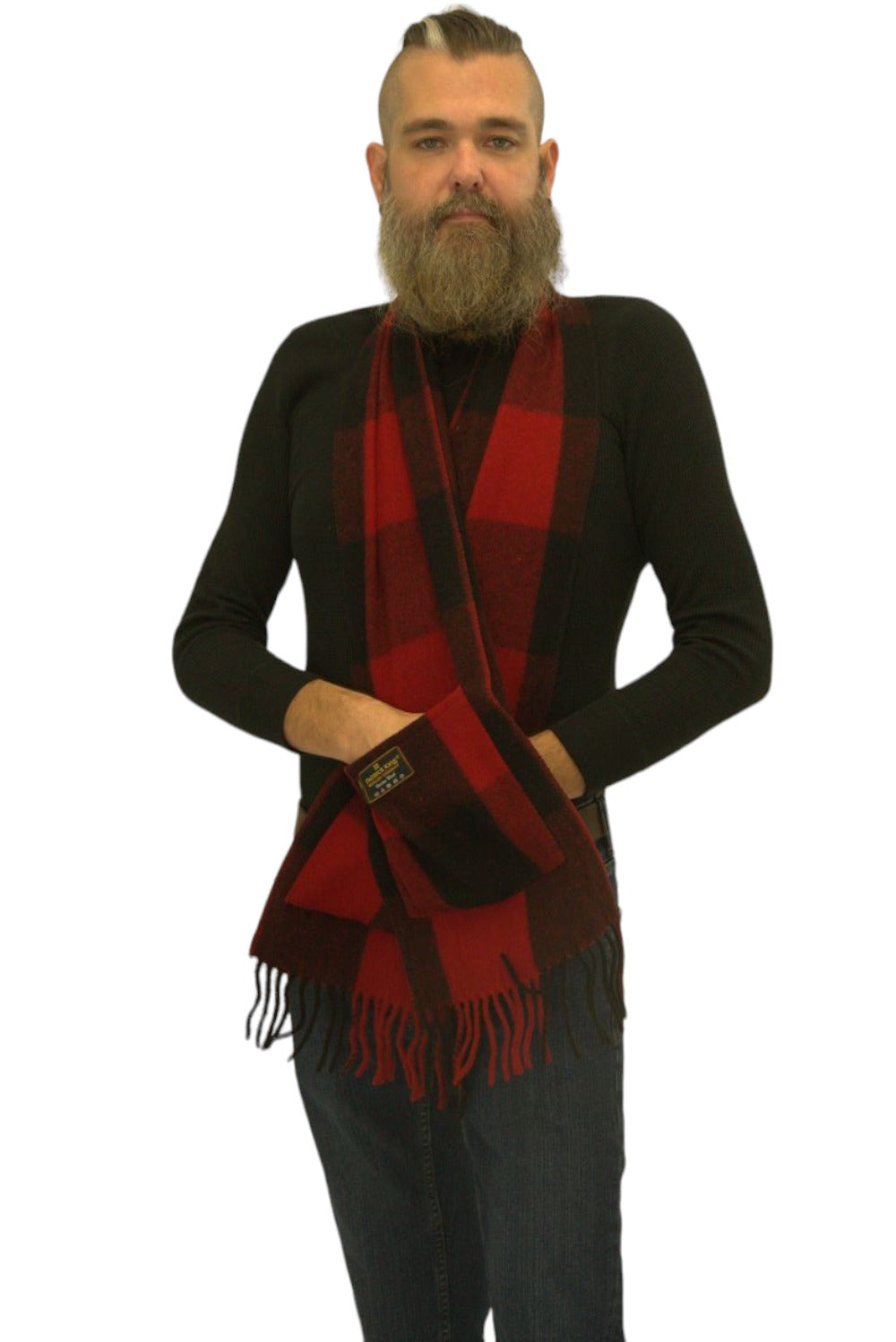 Tartan Wool Pocket Scarves