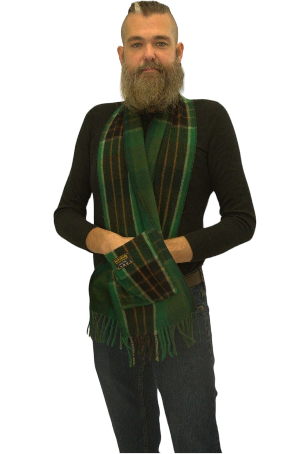 Tartan Wool Pocket Scarves