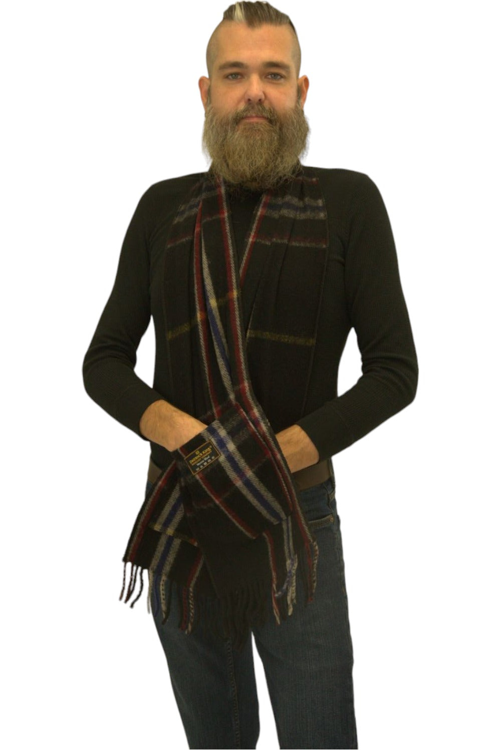 Tartan Wool Pocket Scarves