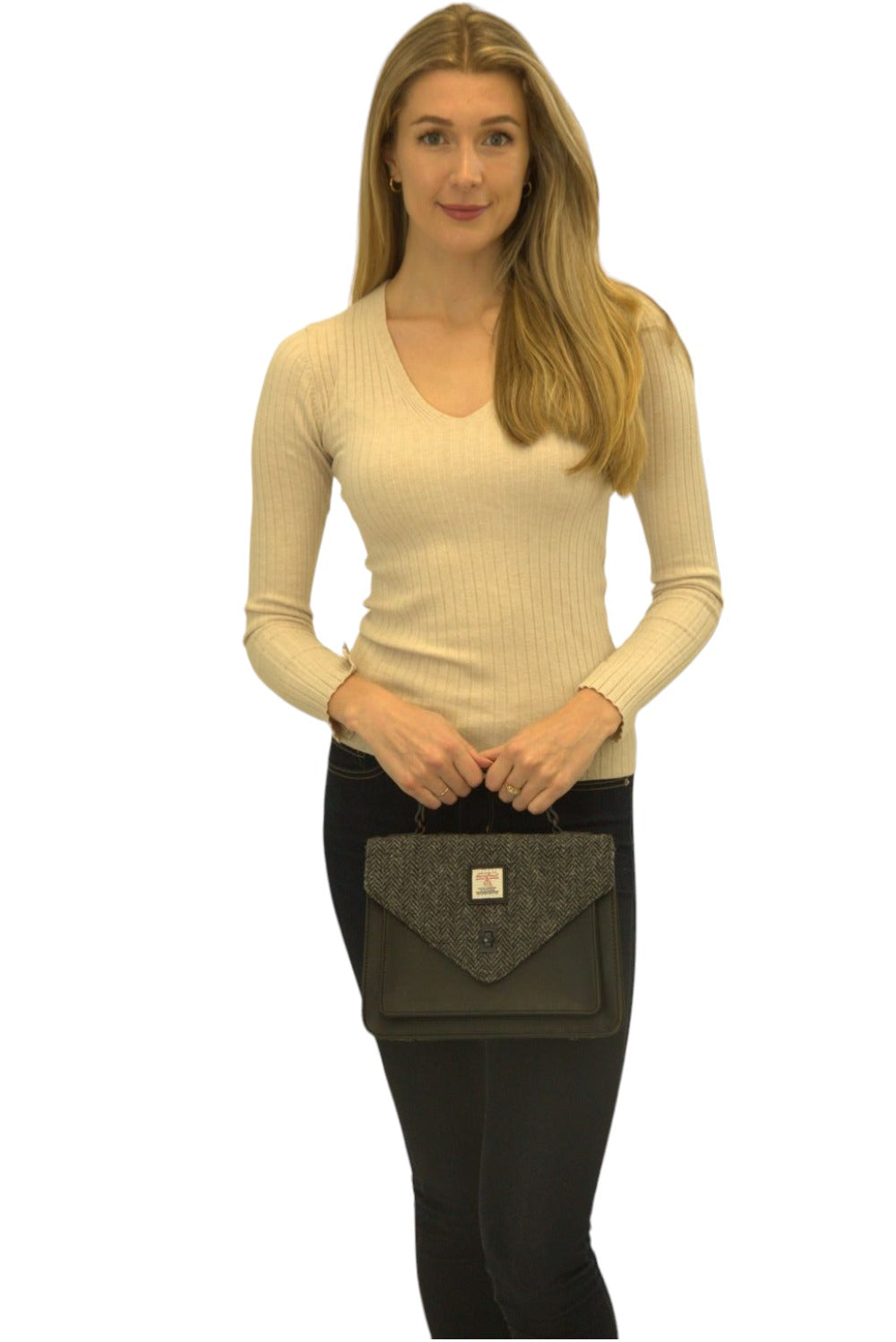 Harris Tweed Large Satchel