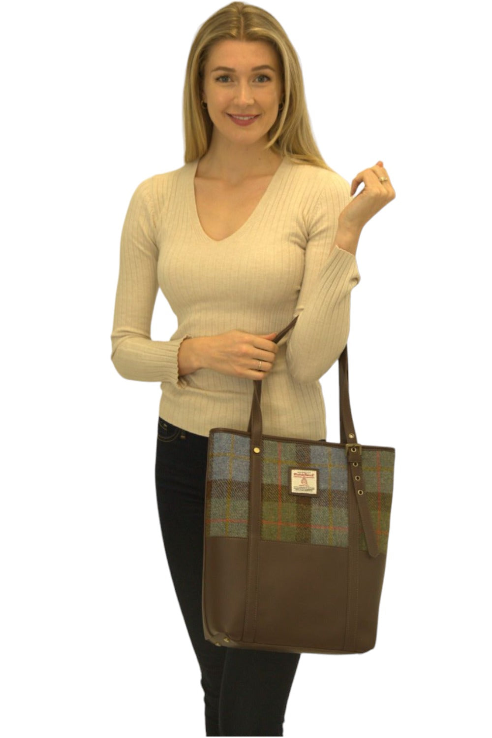 Harris Tweed Large Tote
