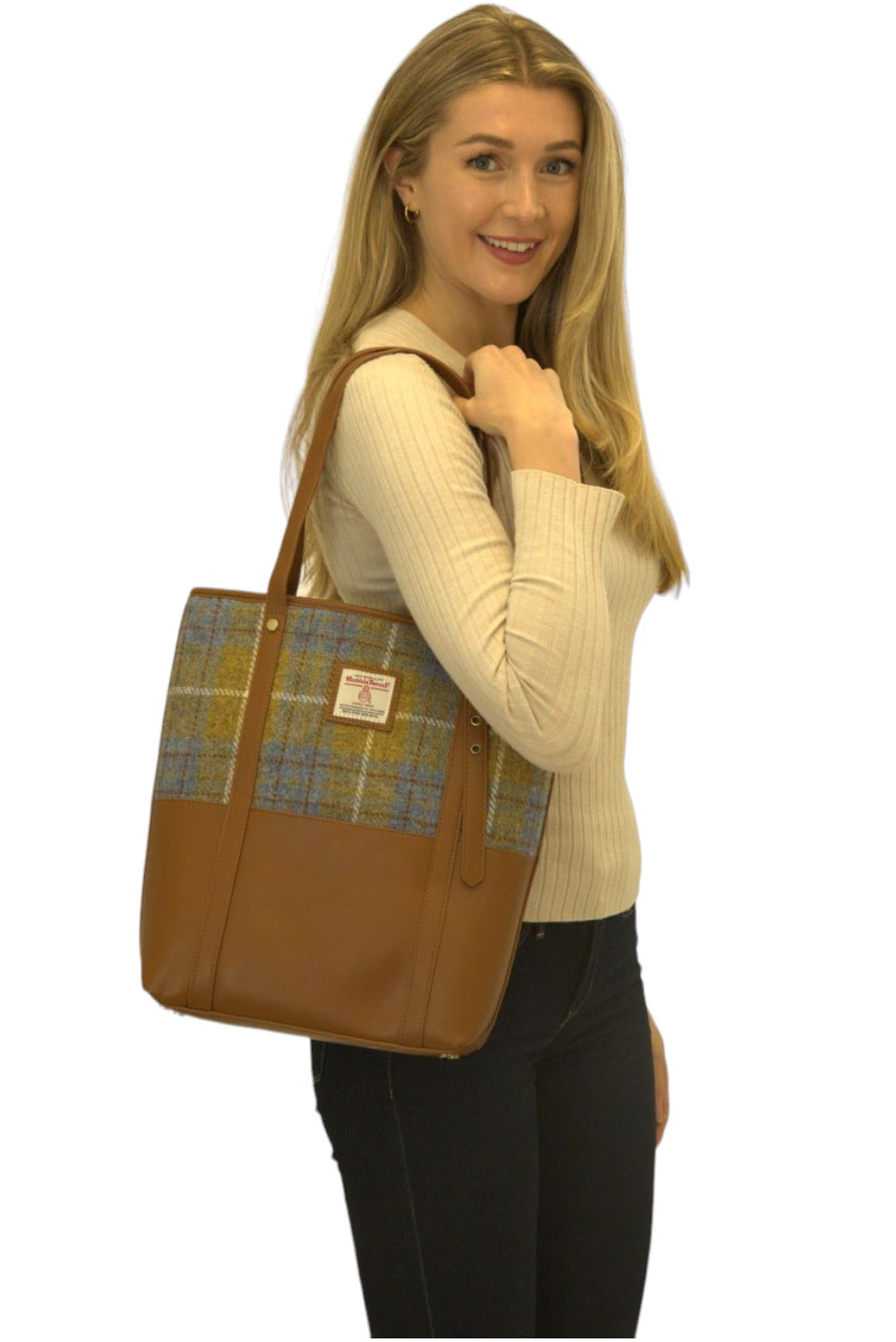 Harris Tweed Large Tote