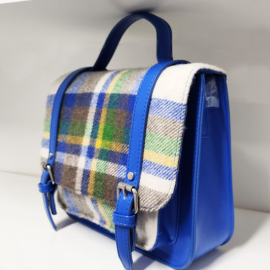 Stewart Muted Blue Patsy Handbag