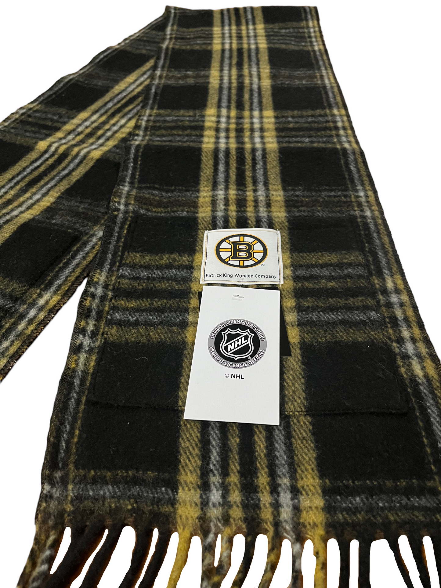 Boston Bruins Wool Pocket Scarf