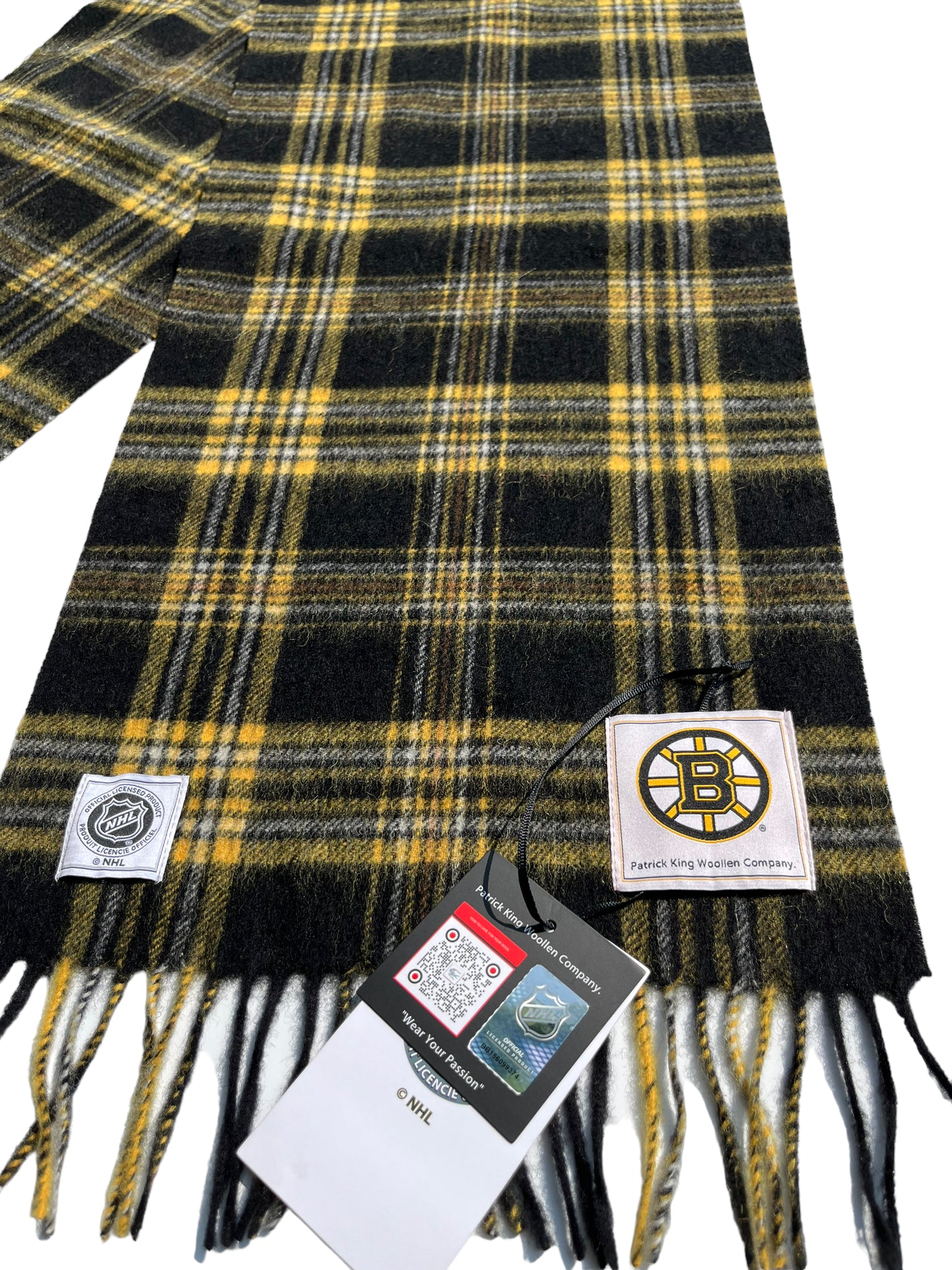 NHL Lambswool Scarf Boston Bruins