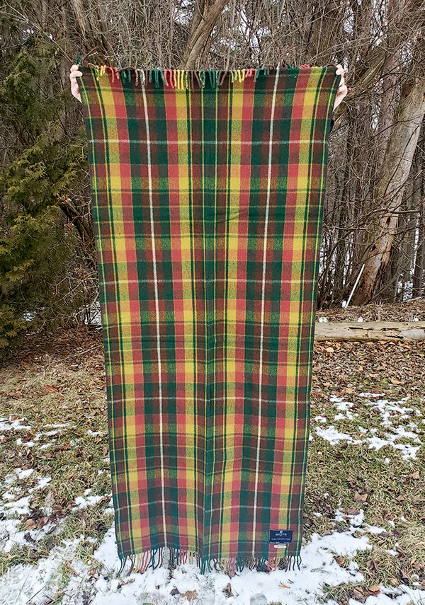 Canadian Rockies Merino Wool Knee Blanket