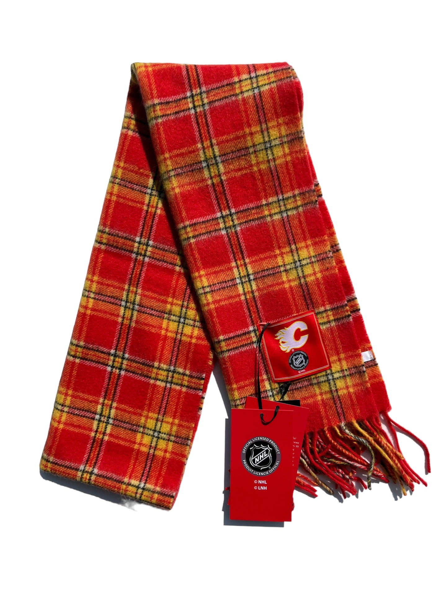 NHL Lambswool Scarf Calgary Flames