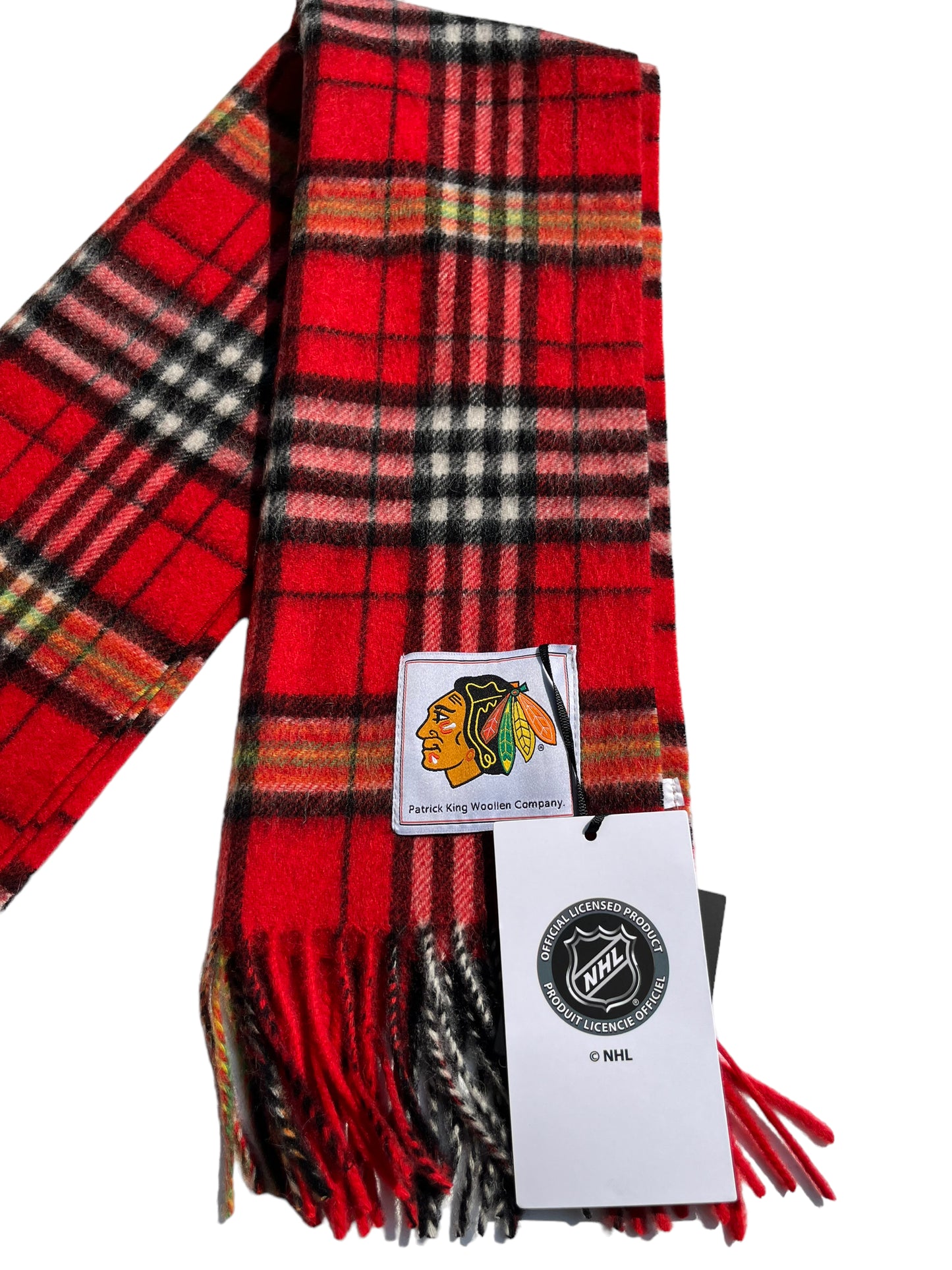 NHL Lambswool Scarf Chicago Blackhawks