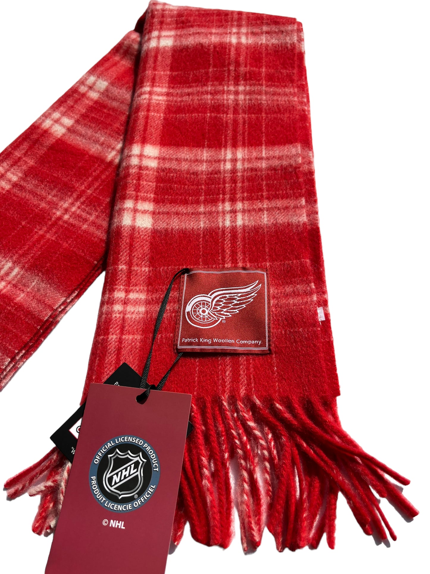 NHL Lambswool Scarf Detroit Red Wings