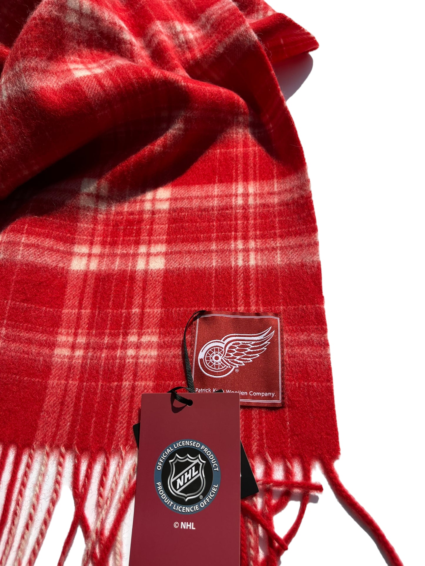 NHL Lambswool Scarf Detroit Red Wings