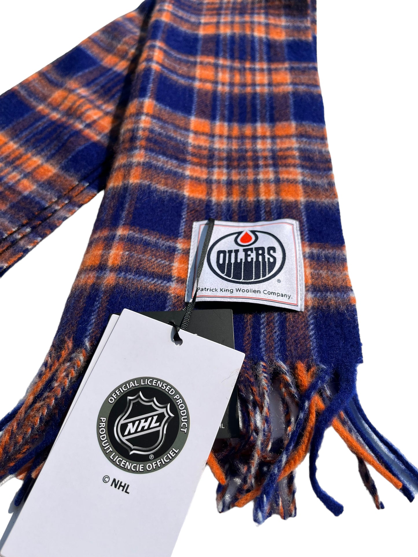 NHL Lambswool Scarf Edmonton Oilers