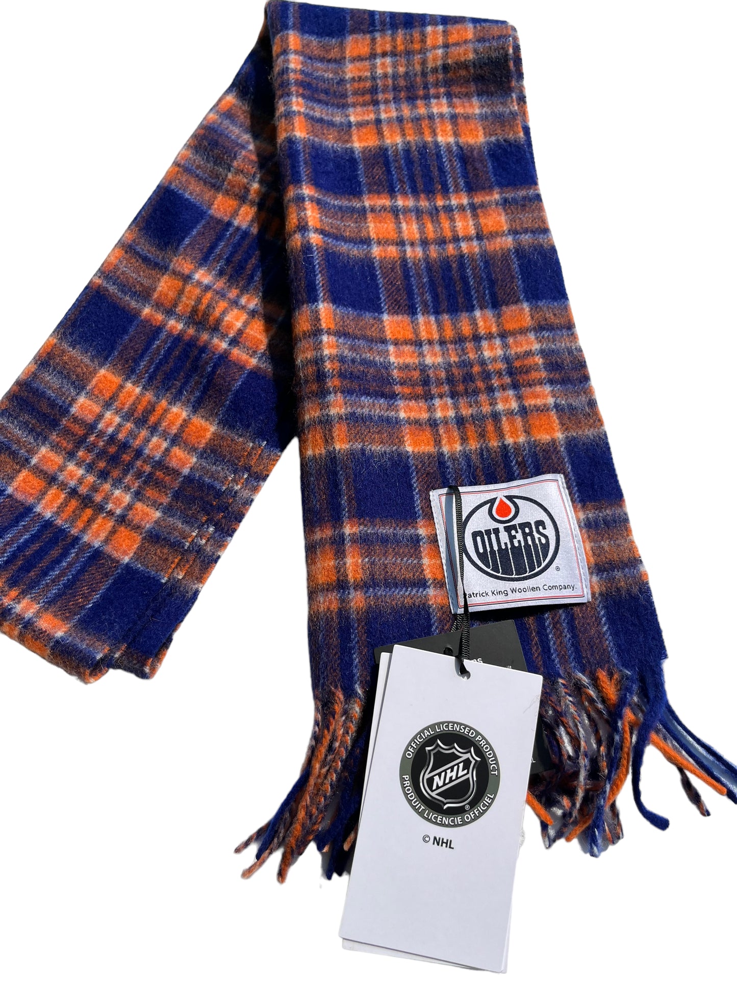 Edmonton Oilers Extra Long Lambswool Scarf