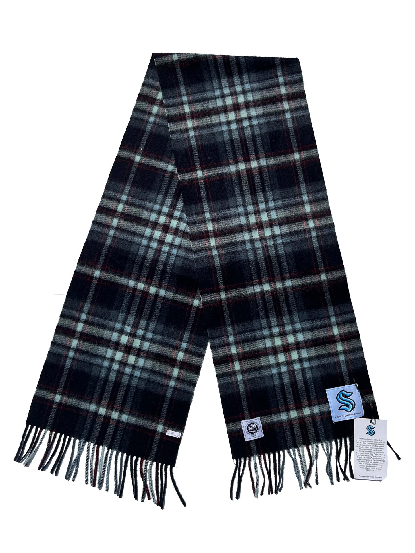 NHL Lambswool Scarf Seattle Kraken