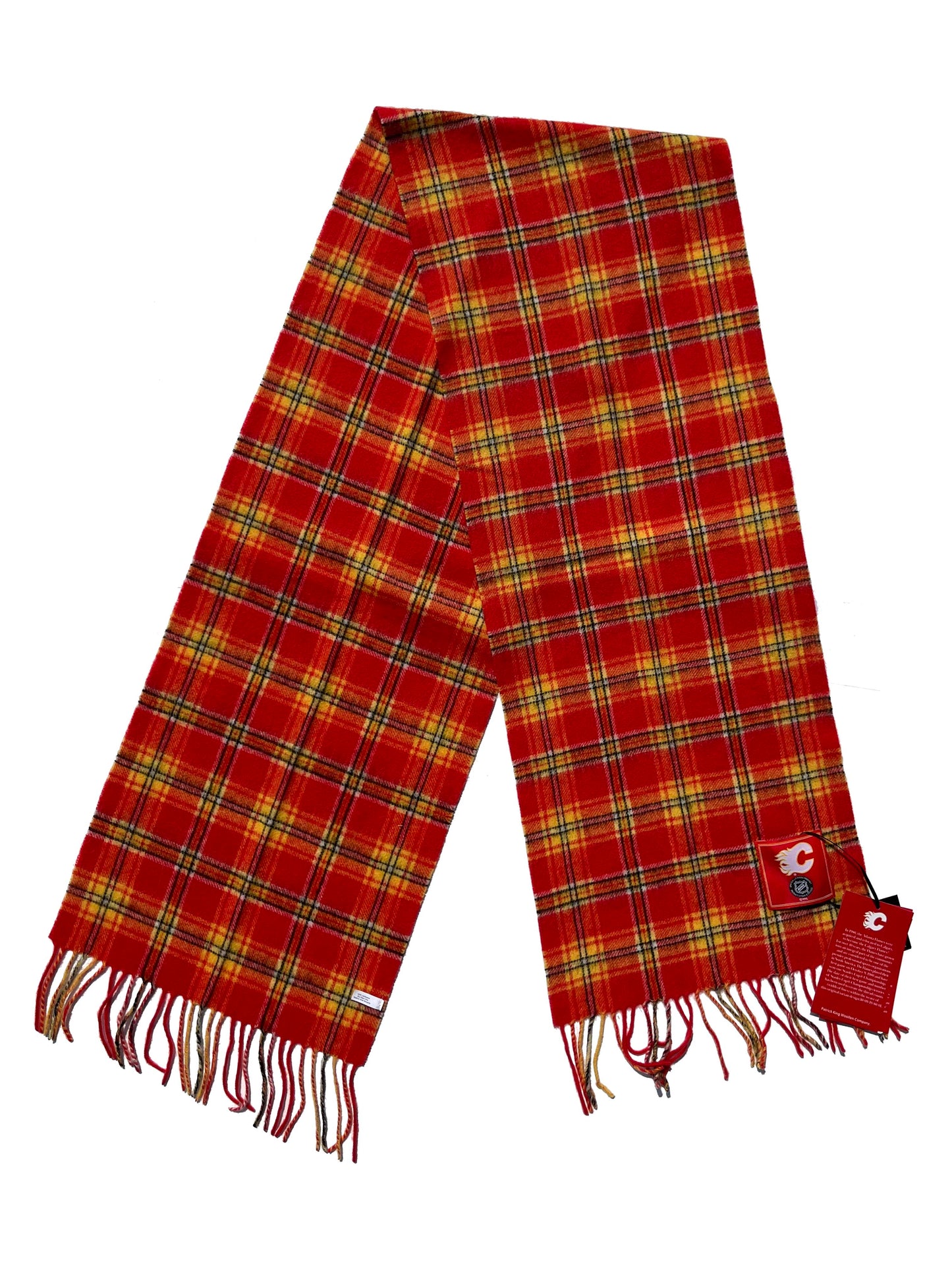 NHL Lambswool Scarf Calgary Flames