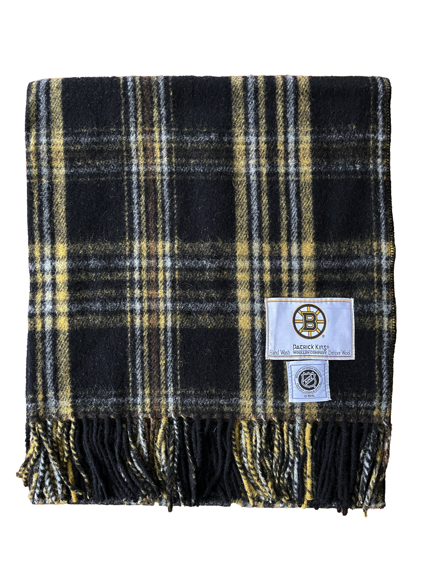 Boston Bruins Wool Stadium Blanket