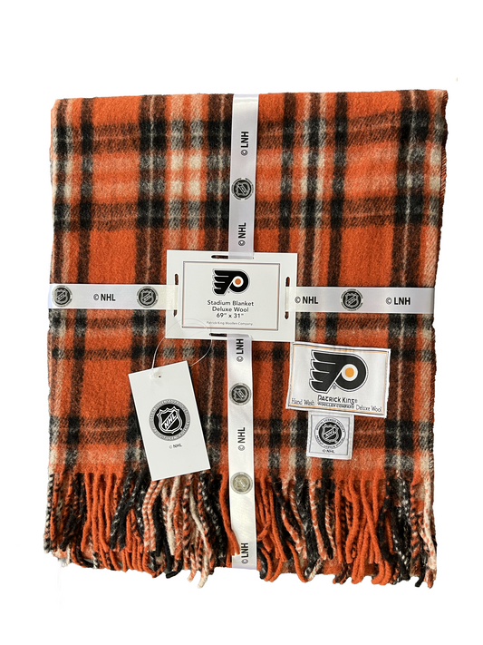 Philadelphia Flyers Wool Stadium Blanket