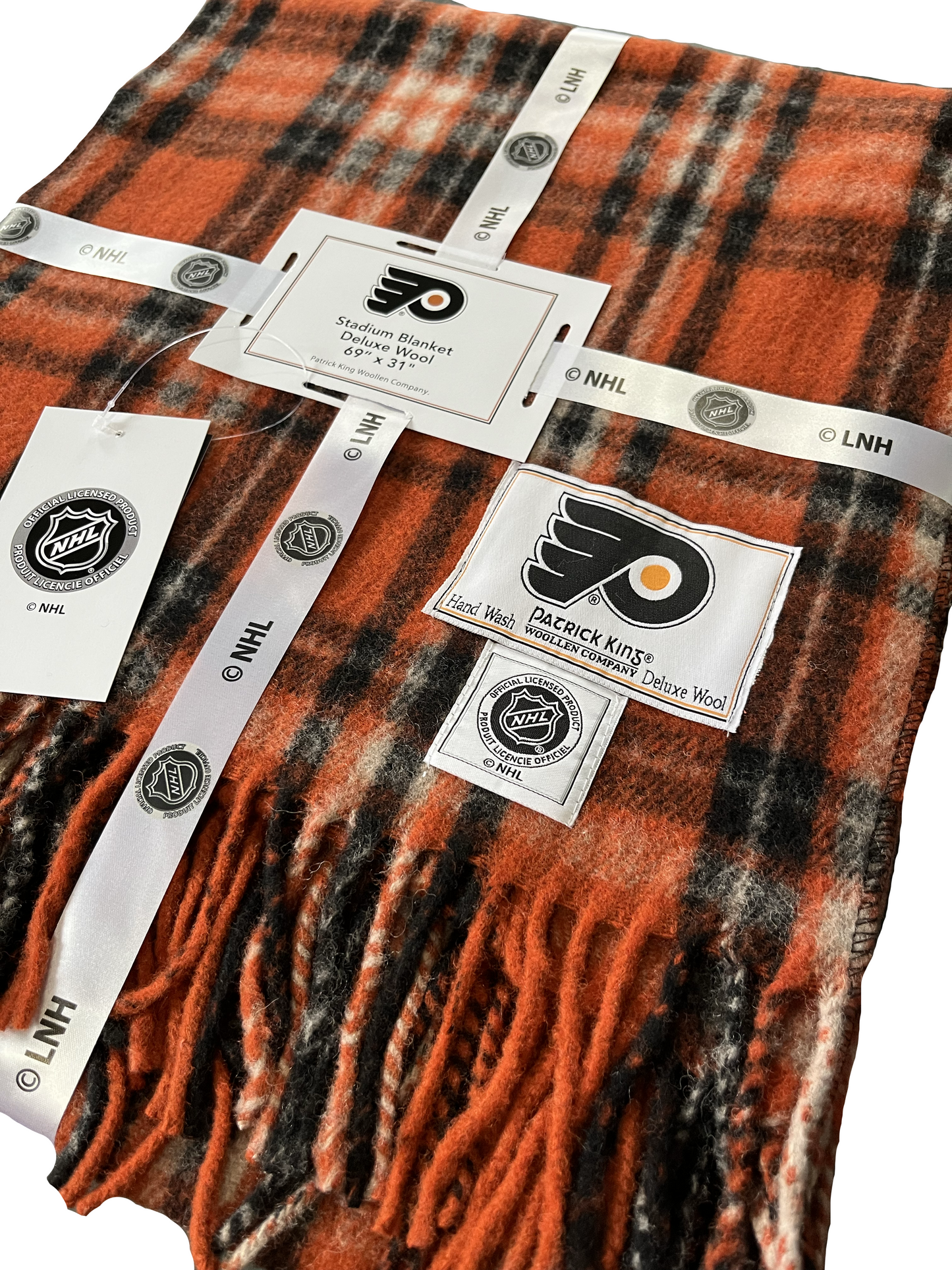 Philadelphia Flyers Wool Stadium Blanket