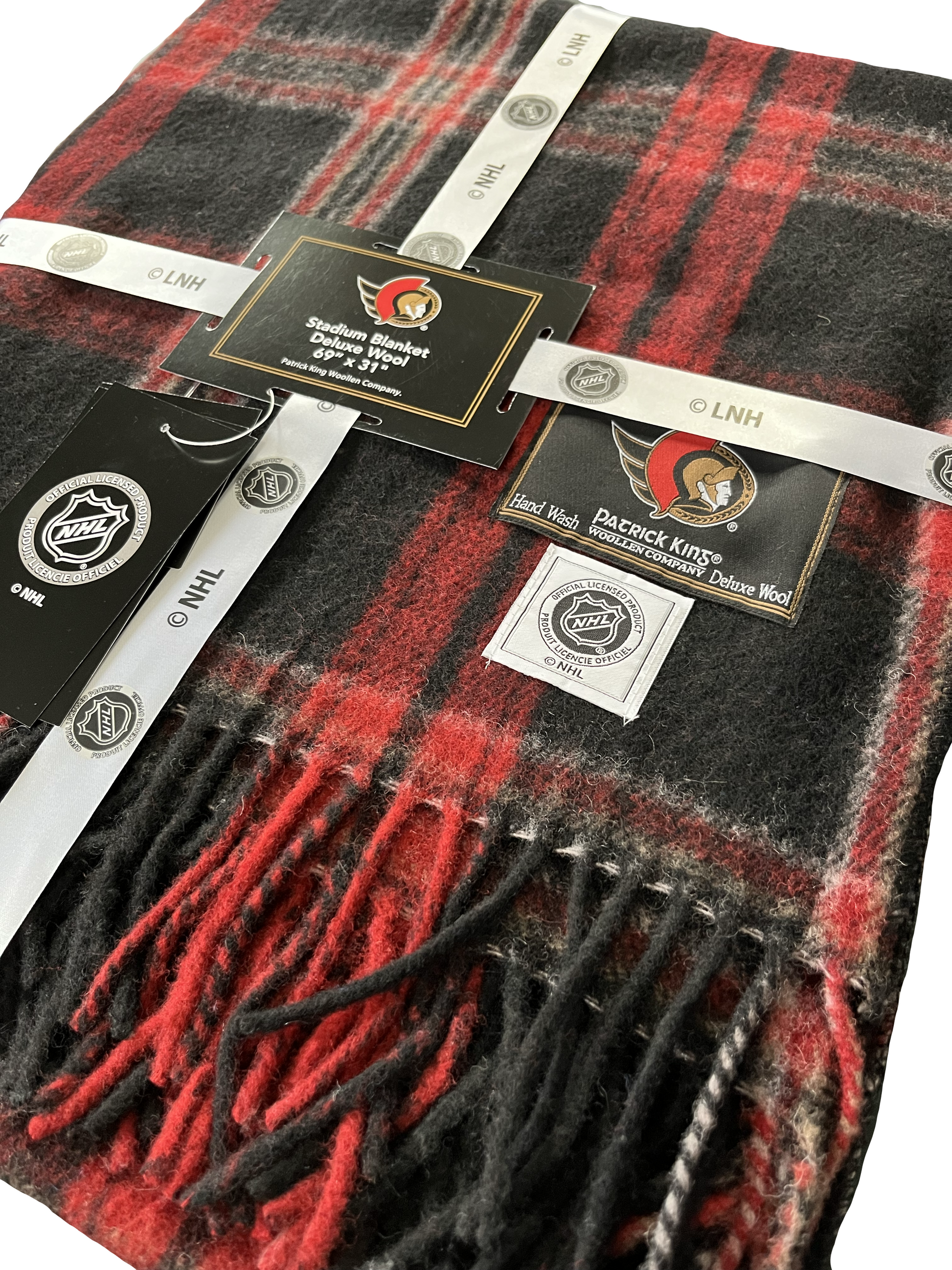 Ottawa Senators Wool Stadium Blanket