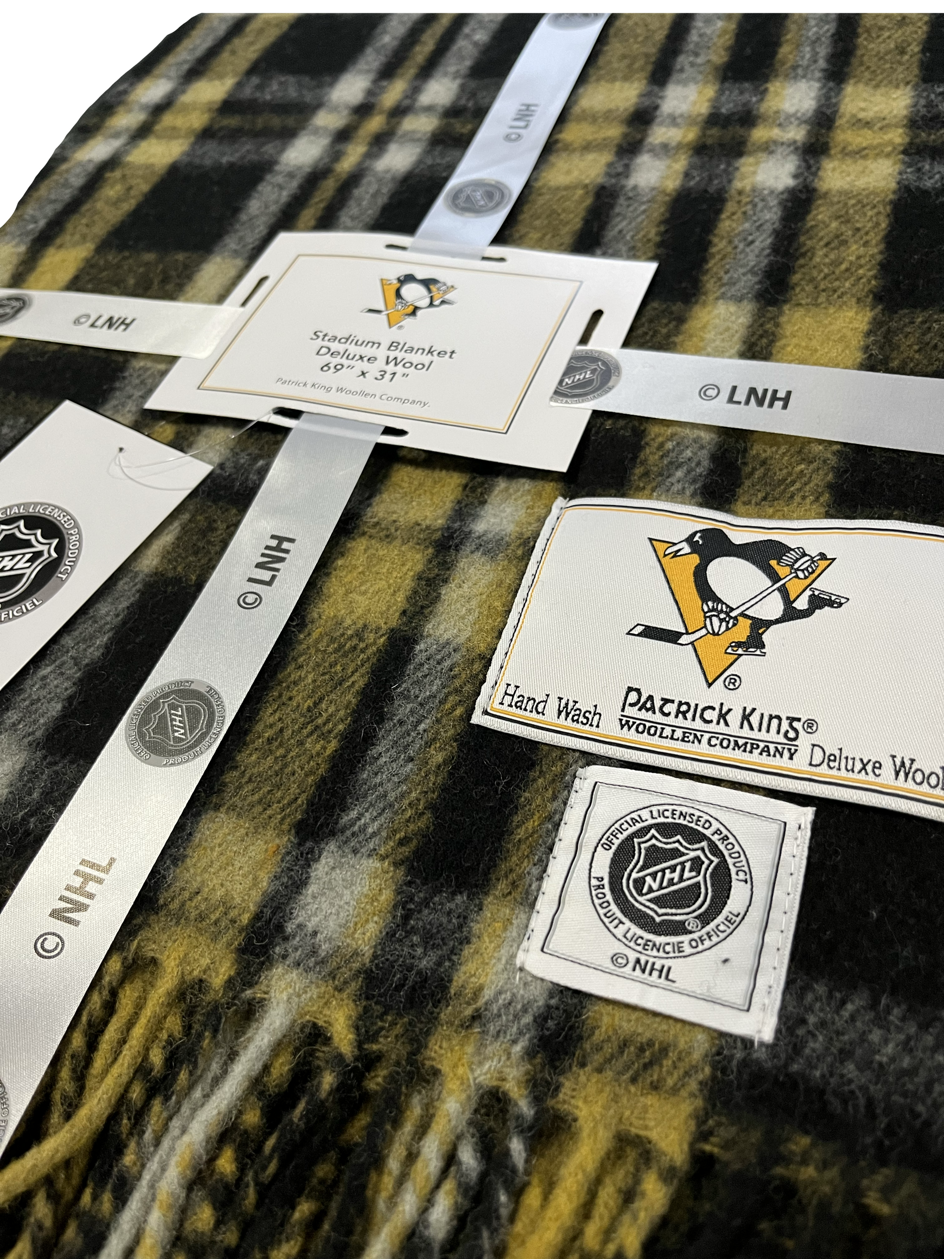 Pittsburgh Penguins Wool Stadium Blanket