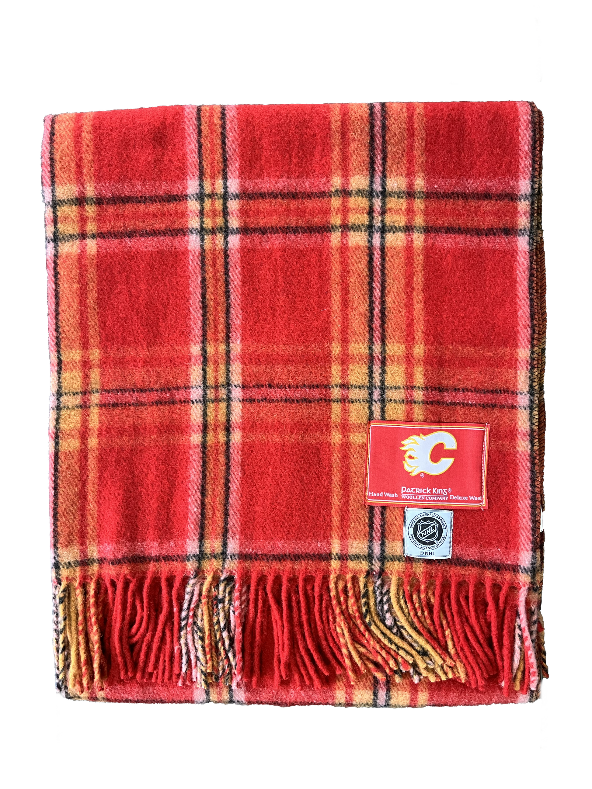 Calgary Flames Wool Stadium Blanket