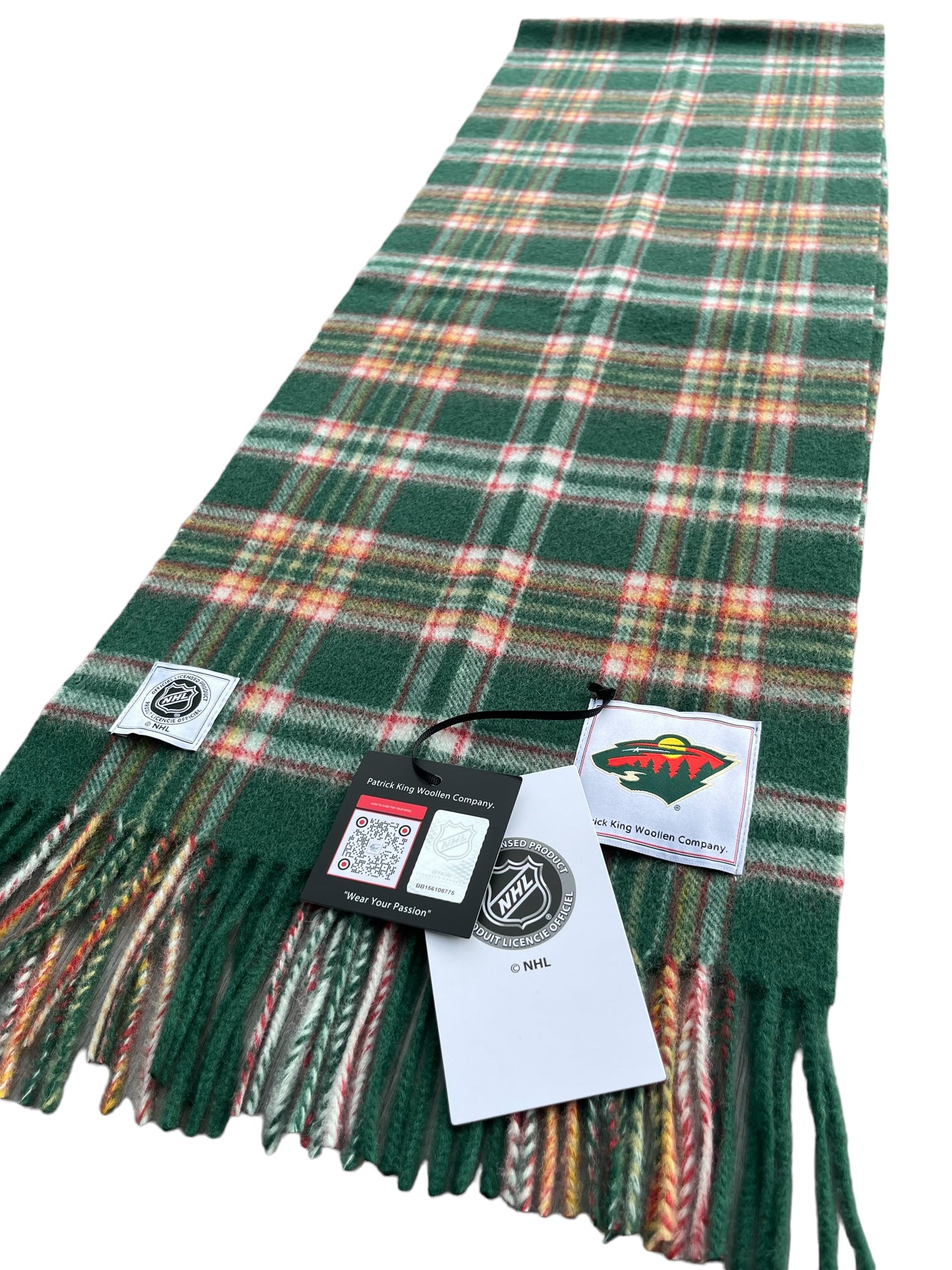 Minnesota Wild Extra Long Lambswool Scarf