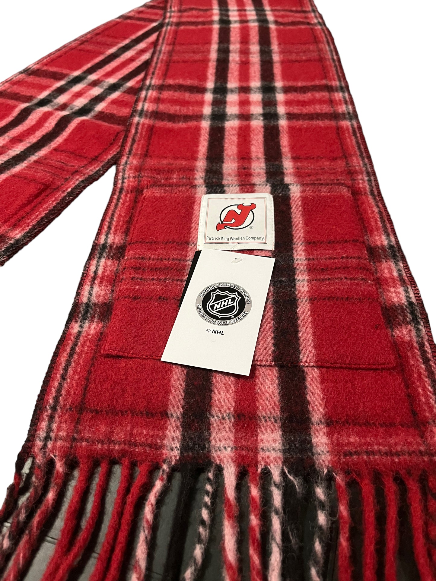 New Jersey Devils Wool Pocket Scarf